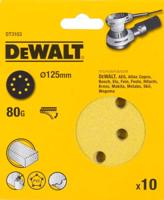 DeWALT DT3103 P80 Schuurschijf 125mm VE=10 - thumbnail