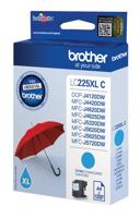 Brother Inktcartridge LC-225XLC Origineel Cyaan LC-225 XL C - thumbnail