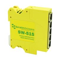 Compacte Industriële 5 Haven Gigabit Ethernet Schakelaar DIN Rail Monteerbaar - thumbnail