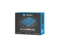 NATEC RHINO GO HDD-BEHUIZING (USB 3.0, 2,5", BLAUW) - thumbnail