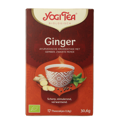 Yogi Tea Biologisch Ginger Yogi Tea Biologisch Ginger