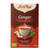 Yogi Tea Biologisch Ginger - thumbnail