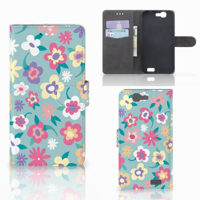 Huawei Ascend G7 Hoesje Flower Power - thumbnail