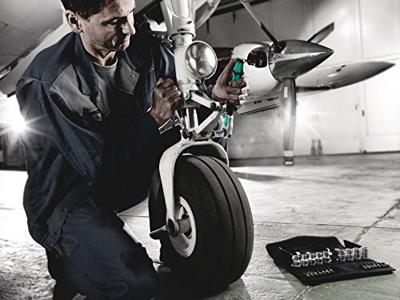 Wera 8100 SC 6 Zyklop Speed-ratelset, 1/2"-aandrijving, metrisch , 28 -delig - 1 stuk(s) - 05004076001 - thumbnail