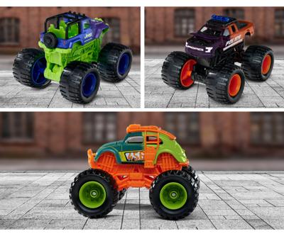 Majorette monster rockerz color changers groen/paars