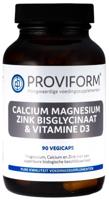 Proviform Calcium Magnesium Zink Bisglycinaat & D3 Vegicaps - thumbnail