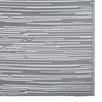 VidaXL Buitenkleed arakil 80x150 cm pp grijs VidaXL Buitenkleed arakil 80x150 cm pp grijs