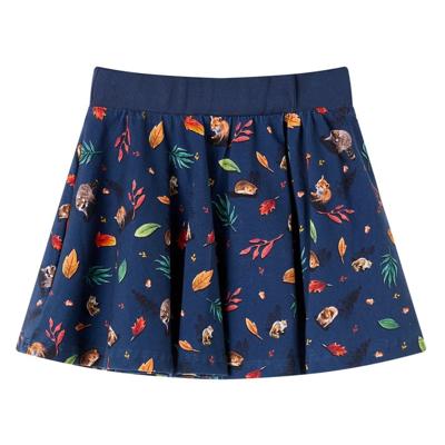 Kinderrok dierenprint 92 marineblauw Kinderrok dierenprint 92 marineblauw
