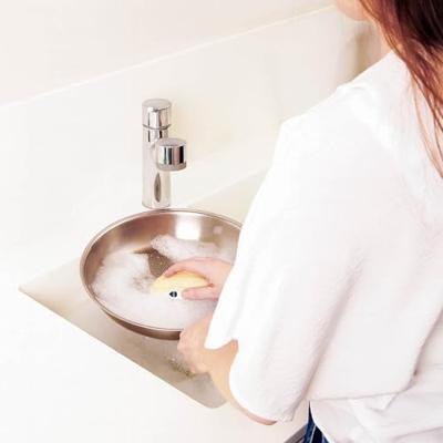 Seep Schwamm mit Scheuerschwamm kompostierbar 4 Stück