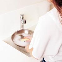 Seep Schwamm mit Scheuerschwamm kompostierbar 4 Stück - thumbnail