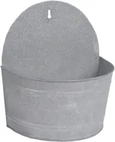 Muurhanger oud zink l25b15h28cm - thumbnail