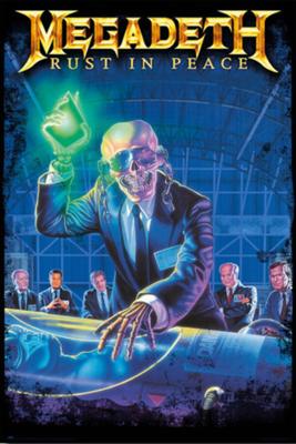 Poster Megadeth - Rust in Peace 61x91,5cm Poster Megadeth - Rust in Peace 61x91,5cm