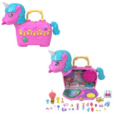 Polly Pocket-De eenhoorns krijgen een feestdoos met 2 minifiguren HYD96