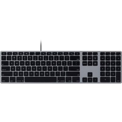 Matias Bedraad Toetsenbord US QWERTY voor MacBook space grey