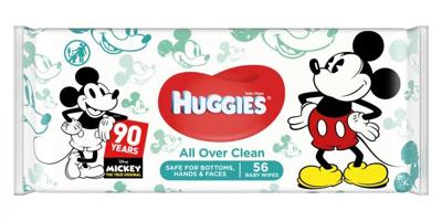 Huggies Billendoekjes - All Over Clean Frozen 56 stuks