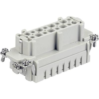 HARTING 09330162702 Businzetstuk Han® E 16 + PE Crimpen 1 stuk(s)