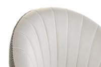 Armstoel DKD Home Decor 69 x 66 x 85 cm Zwart Gouden Wit - thumbnail