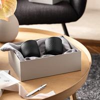 VILLEROY & BOCH - Manufacture Collier Noir - Beker 0,28l s/2 - thumbnail