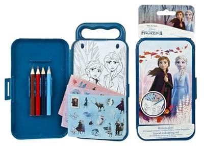 Undercover Reis kleurset, disney frozen, 27dlg. Undercover Reis kleurset, disney frozen, 27dlg.