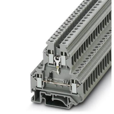 Phoenix Contact 2791016 Doorgangsserieklem 6.2 mm Schroeven Grijs 50 stuk(s)