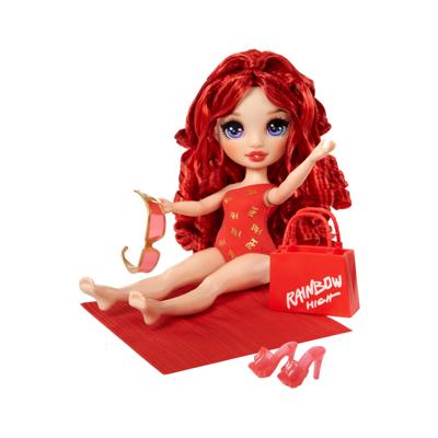 MGA Entertainment rainbow high swim & style pop ruby - thumbnail