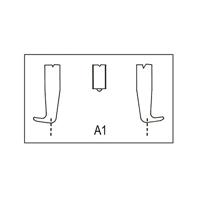 Beta 1502/4 Twee armige universele trekkers met snelspan instelling en borging van de armen - 015020004 015020004 - thumbnail