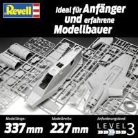 Revell modelbouwpakket star wars - razor crest the mandalorian 1:72 - 101dlg. - thumbnail
