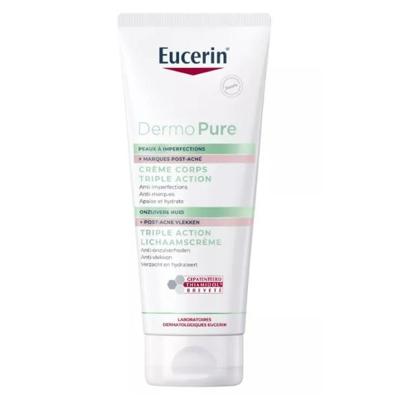 Eucerin Dermo Pure Triple Action Lichaamscrème 200ml Eucerin Dermo Pure Triple Action Lichaamscrème 200ml