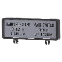 Eaton ZFS61/62-T0 030170 Labeldrager 1 stuk(s)