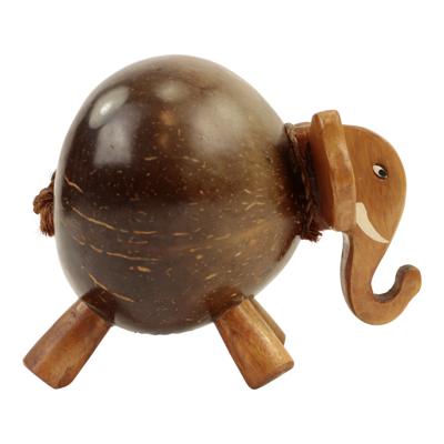 Spaarpot Olifant Kokosnoot