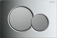 Geberit Sigma 01 bedieningspaneell chroom/mat-chroom voor Sigma reservoirs 8cm (UP720) en 12cm (UP320) - thumbnail