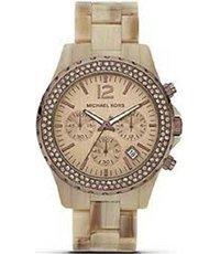 Horlogeband Michael Kors MK5648 Kunststof/Plastic Beige 20mm