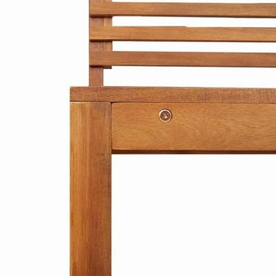 Tuinbankset 5 pcs Bruin Massief acaciahout