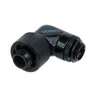 Alphacool 16/10 compression fitting 90° draaibaar G1/4 verbinding - thumbnail