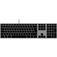 Matias Matias Wired USB-C® Keyboard for Mac - Space Gray - German Version Toetsenbord USB QWERTZ, Duits, Mac Space Grey - thumbnail