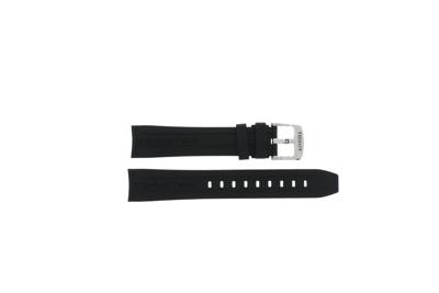 Horlogeband Tissot T603031421 Rubber Zwart 19mm