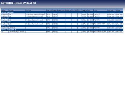 Aandrijfashoes ADT38189