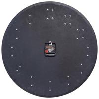 NeXtime NE-3284BR Grote Wandklok - 50cm- Stille Klok - Walnoot Hout - "Precious" - thumbnail