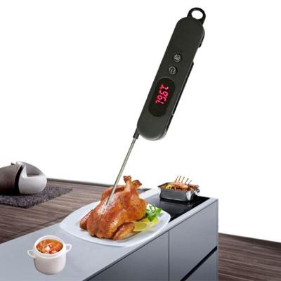 2 PC'S vouwen digitale vlees thermometer sonde draadloze Instant Lees keuken koken voedsel lange RVS sonde BBQ thermometer