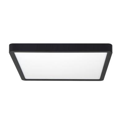 Highlight Plafondlamp Piatto 30 x 30 cm 3 step DIM zwart