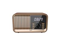 Draagbare FM-radio - CVG - BeBop FM - Bluetooth - Ingebouwde batterij - Hout - thumbnail