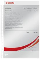 Hoezen Esselte Transparant A4 (100 Stuks) - thumbnail