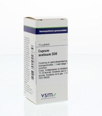 VSM Cuprum aceticum D30 (10 gr) VSM Cuprum aceticum D30 (10 gr)