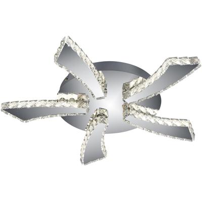 LED Plafondlamp 30W - Aanpasbare Kleur - Rond Mat Chroom - Aluminium