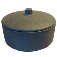 Geurkaars keramiek - geurkaars Peony Beach, groot - Geurkaars bruin - thumbnail