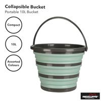 Redcliffs Emmer Opvouwbaar 10L Groen/Grijs - thumbnail