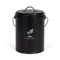 Livoo 6L zwarte keukencompostemmer - MES154N - thumbnail