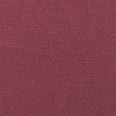 3-delige Loungeset met kussens stof wijnrood