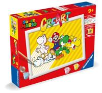 Ravensburger creart schilderen op nummer - super mario - thumbnail