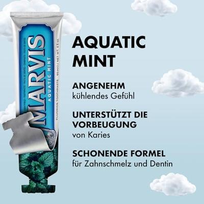 Marvis Tandpasta Aquatic Mint